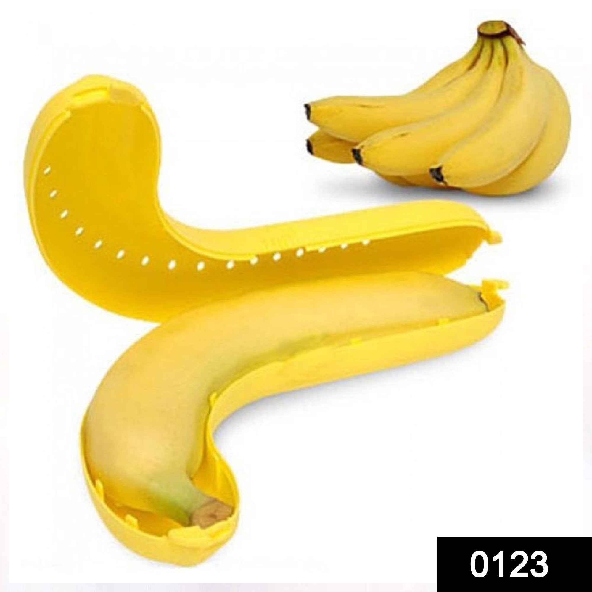 0123 Banana Case Lunch Box Yellow - SkyShopy 0123 Banana Case Lunch Box Yellow - SkyShopy